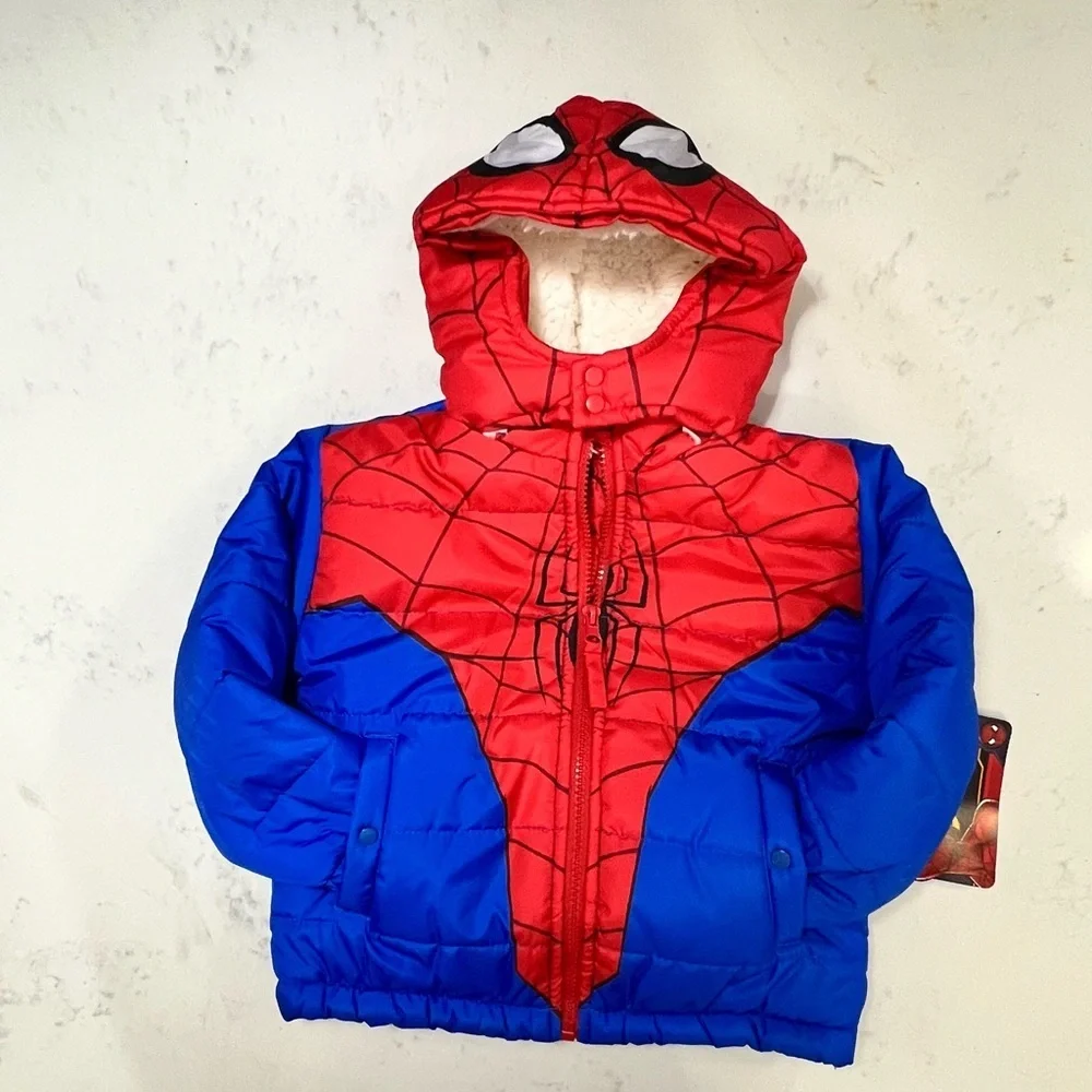 Marvel Superhero Costume Jacket - Red and Blue - Picture 6 of 9